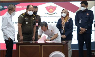 Pengembalian Barang Bukti Perkara KSP Indosurya  Berupa Uang Senilai Rp39.493.049.008,64 dan USD 896.988,43  Kepada Korban Melalui LPSK