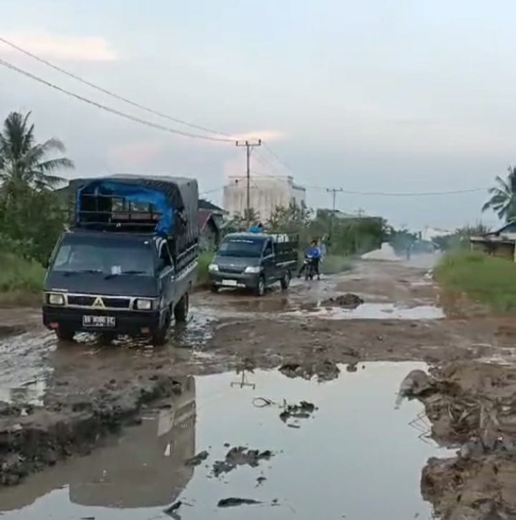 Perbaikan Mendesak: Jalan Lintas Sinaboi Rusak Parah - Permintaan Warga kepada Pemerintah Kabupaten Rokan Hilir