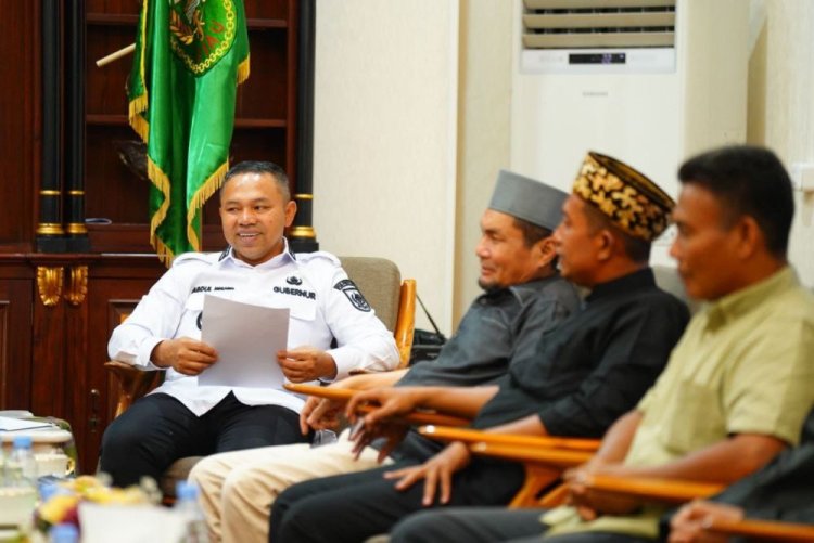 Gubernur Riau Bahas Konflik Tanah Ulayat Mentulik