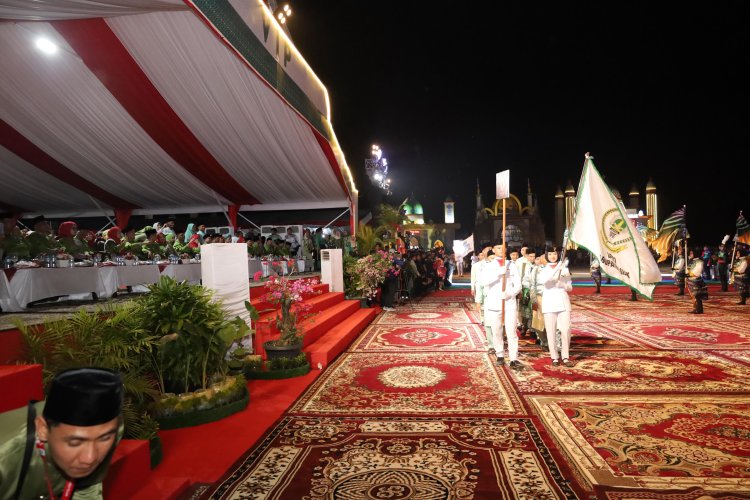 MTQ Riau Dibuka, Bupati Siak Dukung Kafilah Tampil Optimal