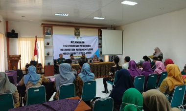 Batuud Koramil Sragen Hadiri Pelantikan Tim Pembina Posyandu