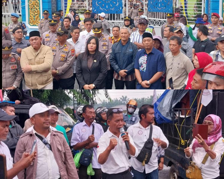 Skandal DPRD Deli Serdang: SPPD Rp1,1 M & Mobil Dinas Rp4 M, Massa AMPK Geruduk Kantor Dewan