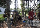 Air Bersih Segera Hadir, Satgas TMMD Ke-129 Kodim 0313/KPR Mulai Pengeboran Sumur Bor di Desa Pangkalan Terap