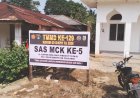 Jangkau Pelosok Pelalawan, Program MCK TMMD Ke-129 Kodim 0313/KPR Merambah Desa Kuala Panduk