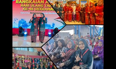 Dekranasda Bengkalis Hadiri HUT ke-46 Dekranas, Perkuat Ekonomi Kreatif dan UMKM