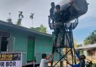 Siap Manfaatkan Air Bersih, Pembangunan Sumur Bor TMMD ke-129 Kodim 0313/KPR di Musholla Alfaizin Rampung 100 Persen