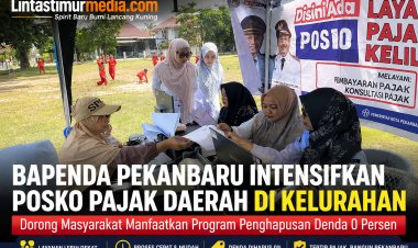 Tertib Bayar Pajak, Bapenda Pekanbaru Hapus Denda PBB-P2 0 Persen